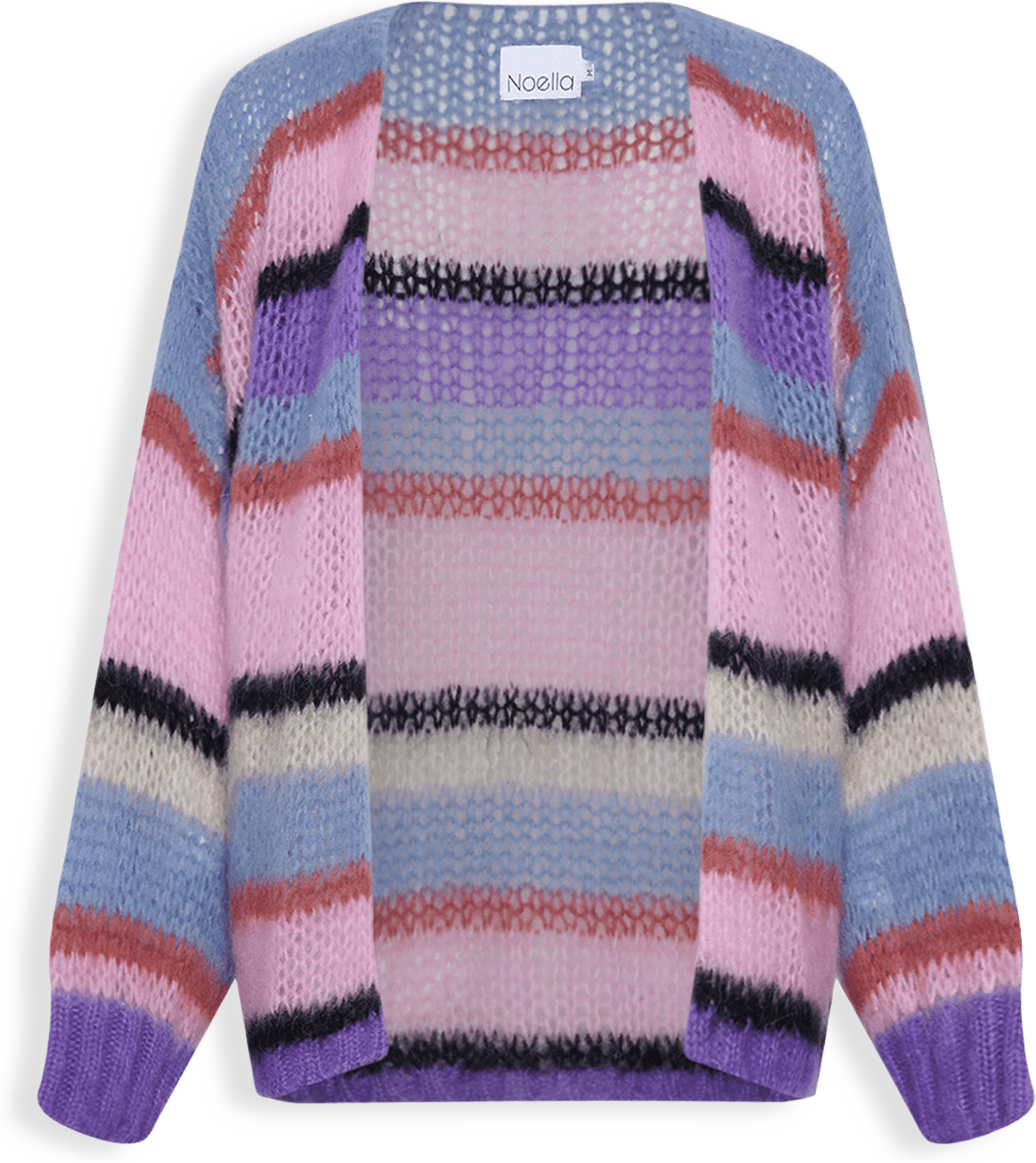 Ronette Knit Cardigan - Mix Stripe