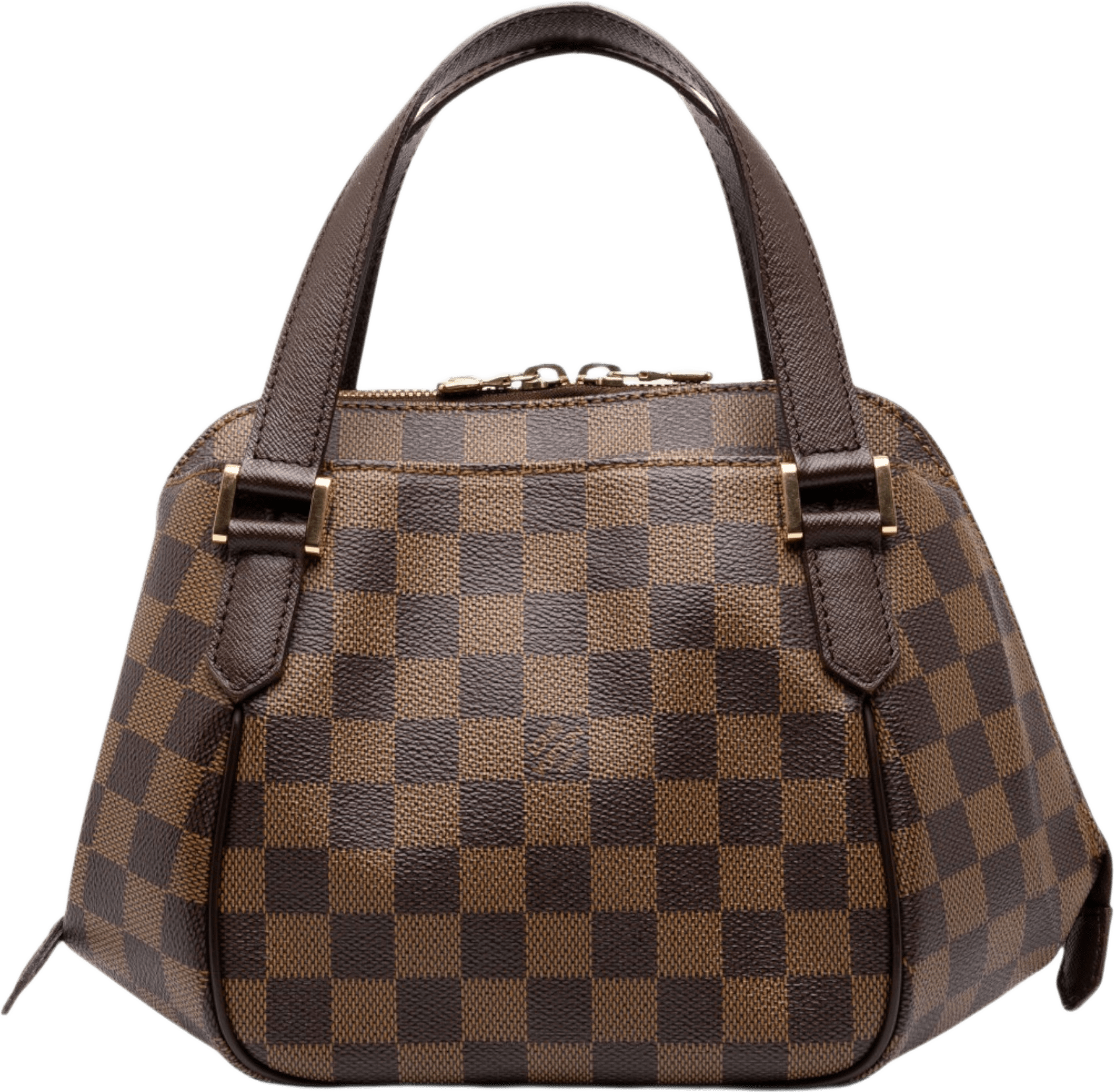 Louis Vuitton Damier Ebene Belem Pm, från Luxclusif, i färgen brun.