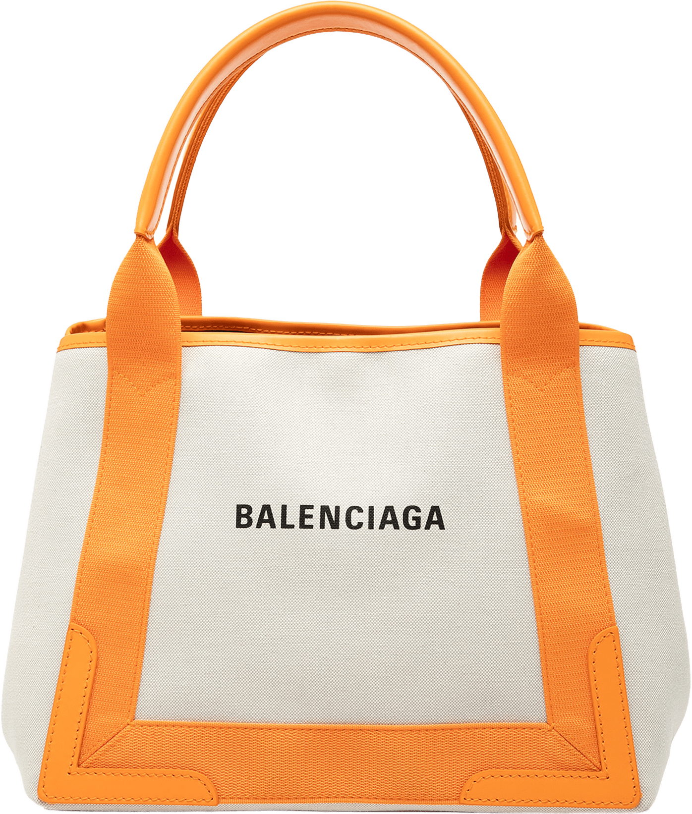 Balenciaga Canvas Navy Cabas S Tote, från Luxclusif, i färgen light beige.