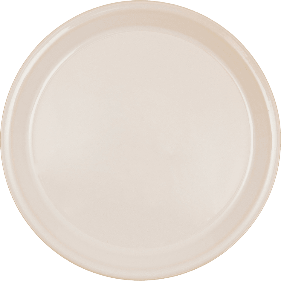 Yuka Lunch Plate - Pack Of 2, från OYOY Living, i färgen offwhite.