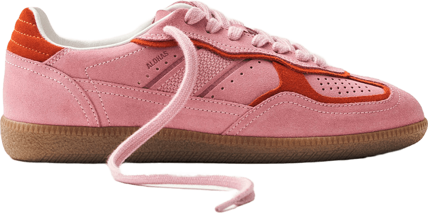 Tb.490 Rife Sea Pink Leather Sneakers, från Alohas, i färgen sea pink.