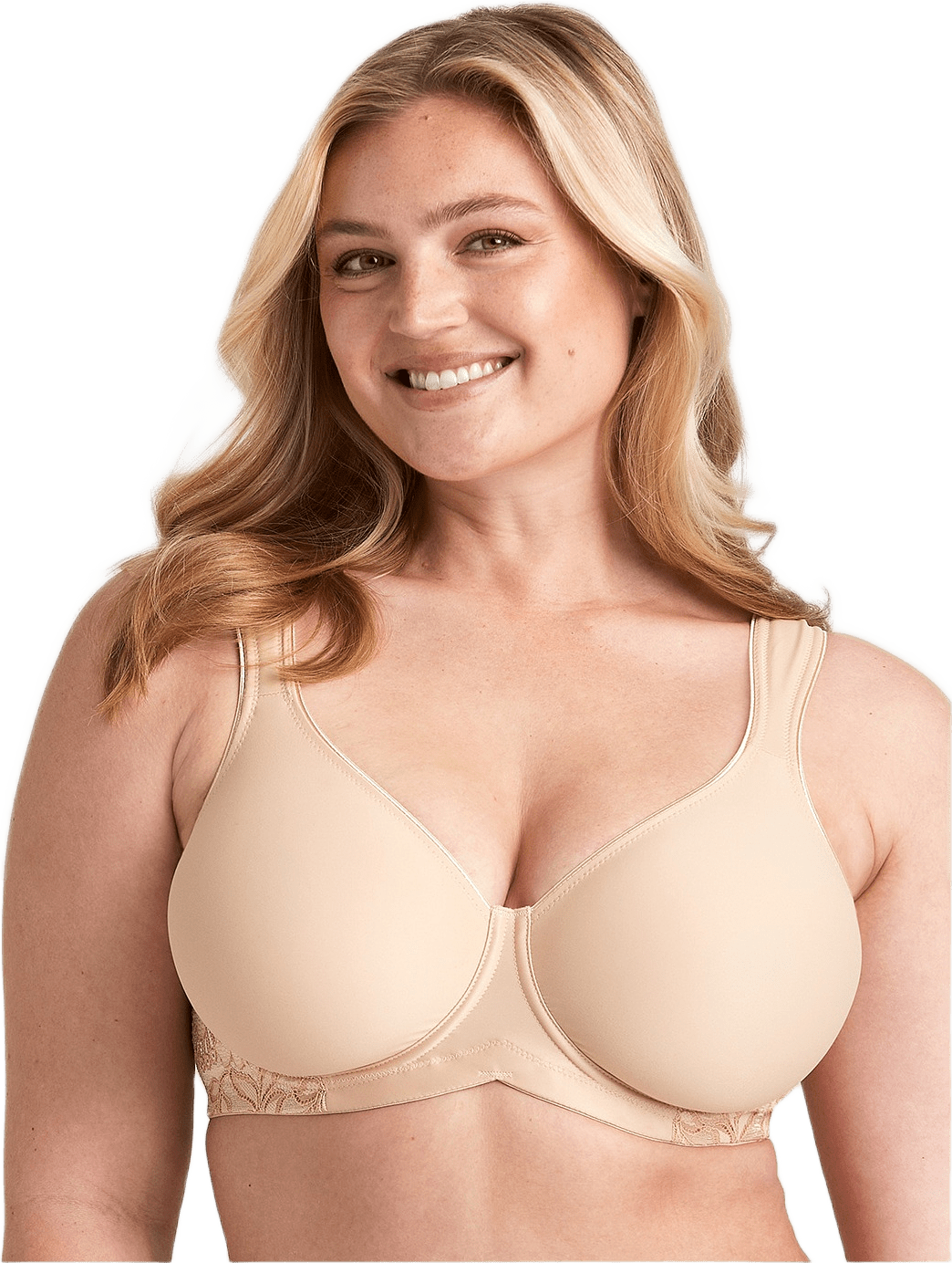 Stay Fresh Med Spets, från Miss Mary of Sweden, i färgen beige.