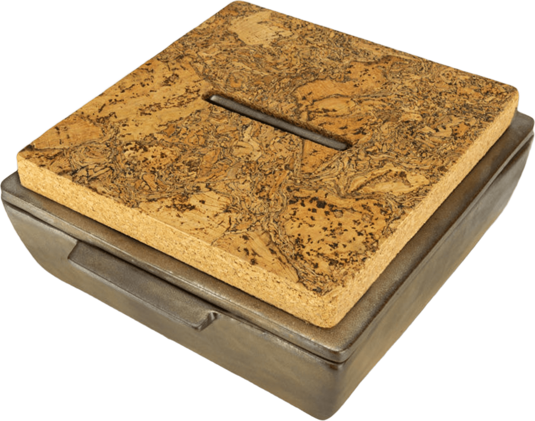 Ugnsform, Rektangulär 7x23x23cm, från Dutchdeluxes, i färgen silver.