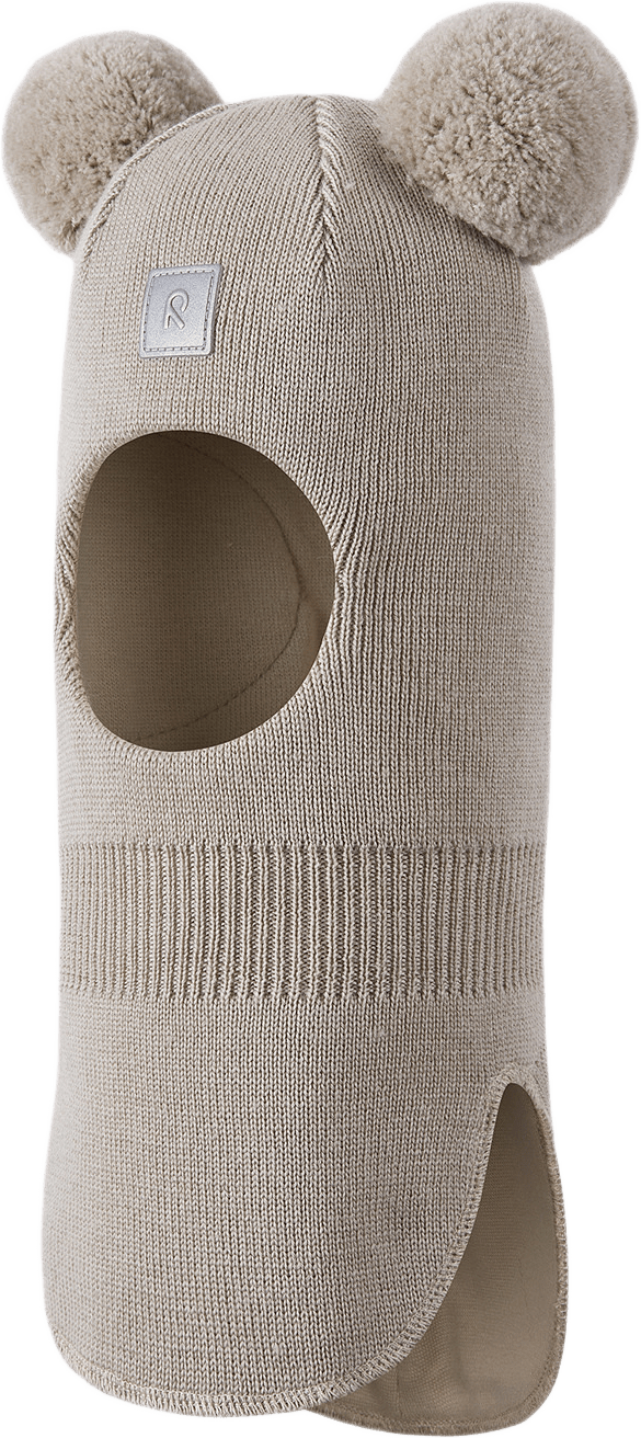 Balaclava Vekkuli, från Reima, i färgen earthy beige.