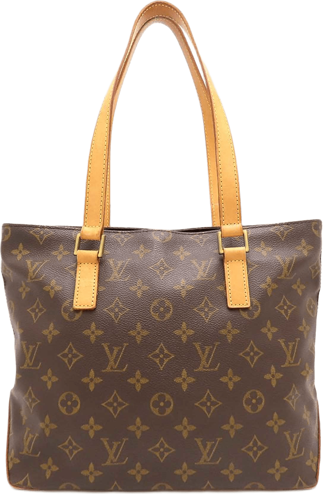 Louis Vuitton Monogram Cabas Piano, från Luxclusif, i färgen brun.
