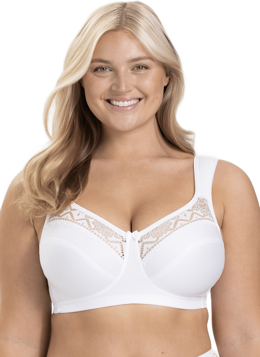 Breeze Bh, från Miss Mary of Sweden, i färgen vit.