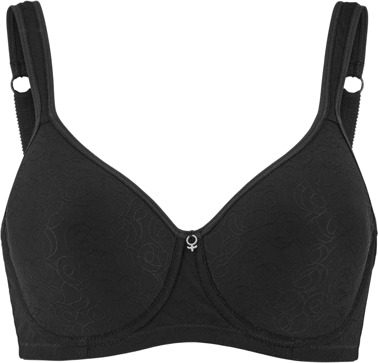 Agnes Shape Vadderad Bygel-bh, från Swegmark, i färgen black.