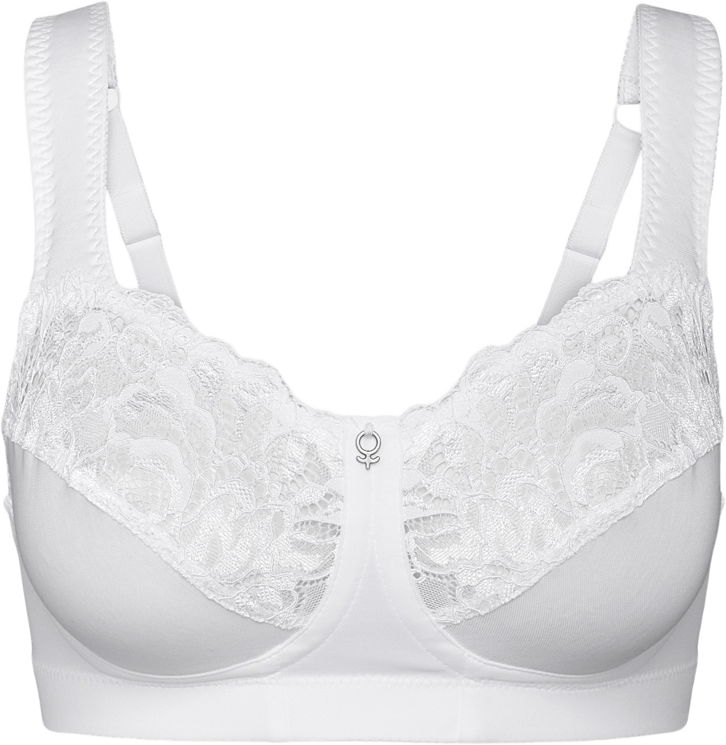 Support Bh Utan Bygel, från Swegmark, i färgen white.