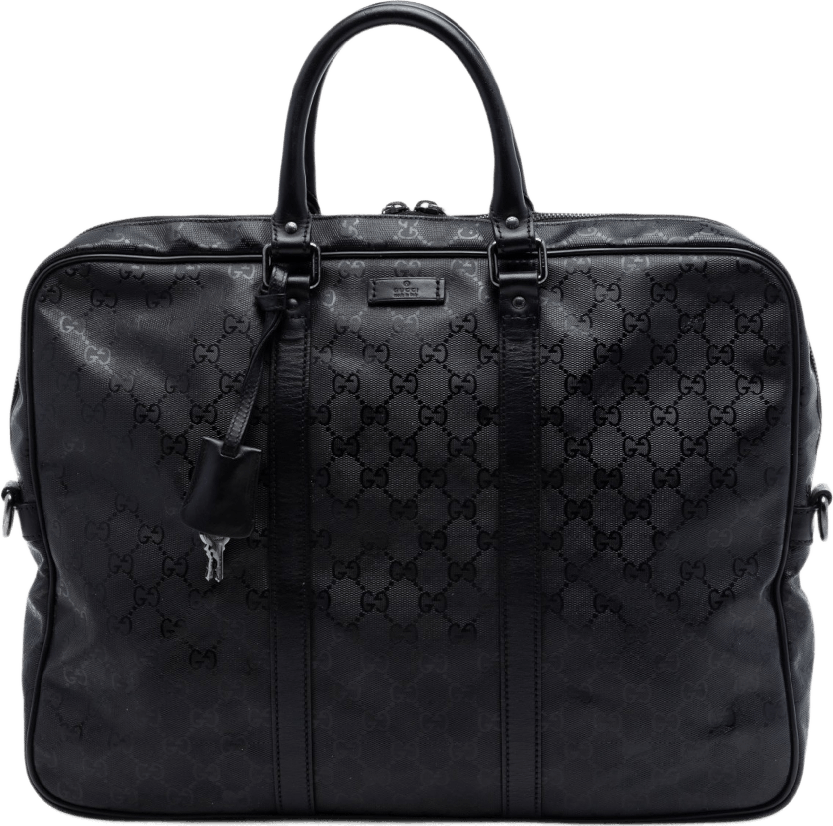 Gucci Gg Imprime Business Bag, från Luxclusif, i färgen black.
