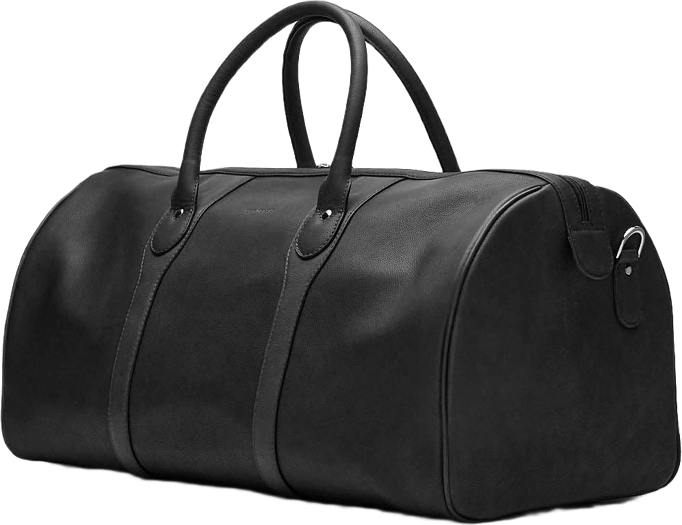 Weekend Bag Como, från John Henric, i färgen svart.