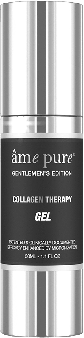 Gentlemen’s Collagen Gel 30ml, från Âme Pure, i färgen silver and black.