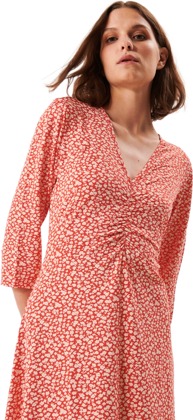 Noelle Dress, från Jumperfabriken, i färgen red.