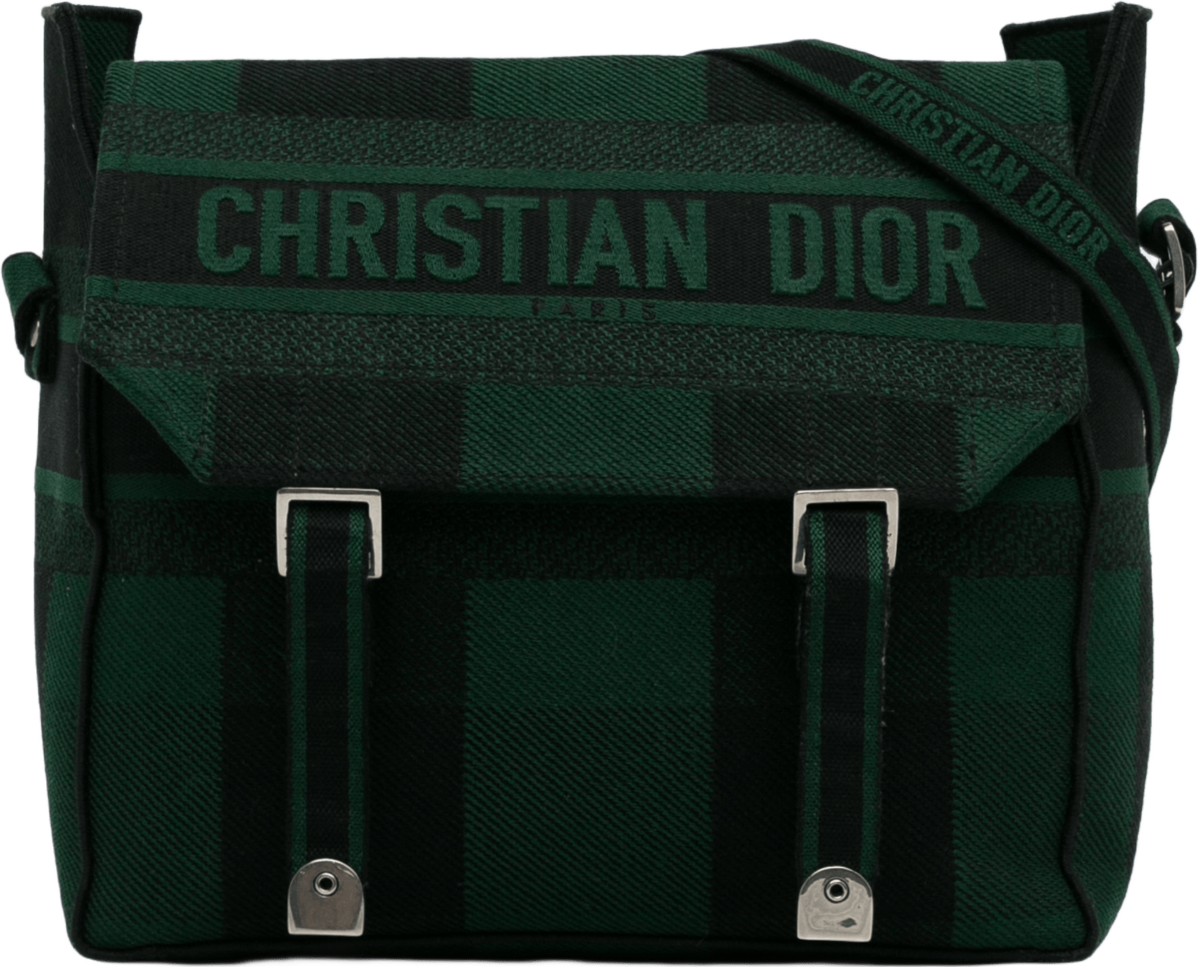 Dior Diorcamp Messenger Bag, från Luxclusif, i färgen green.