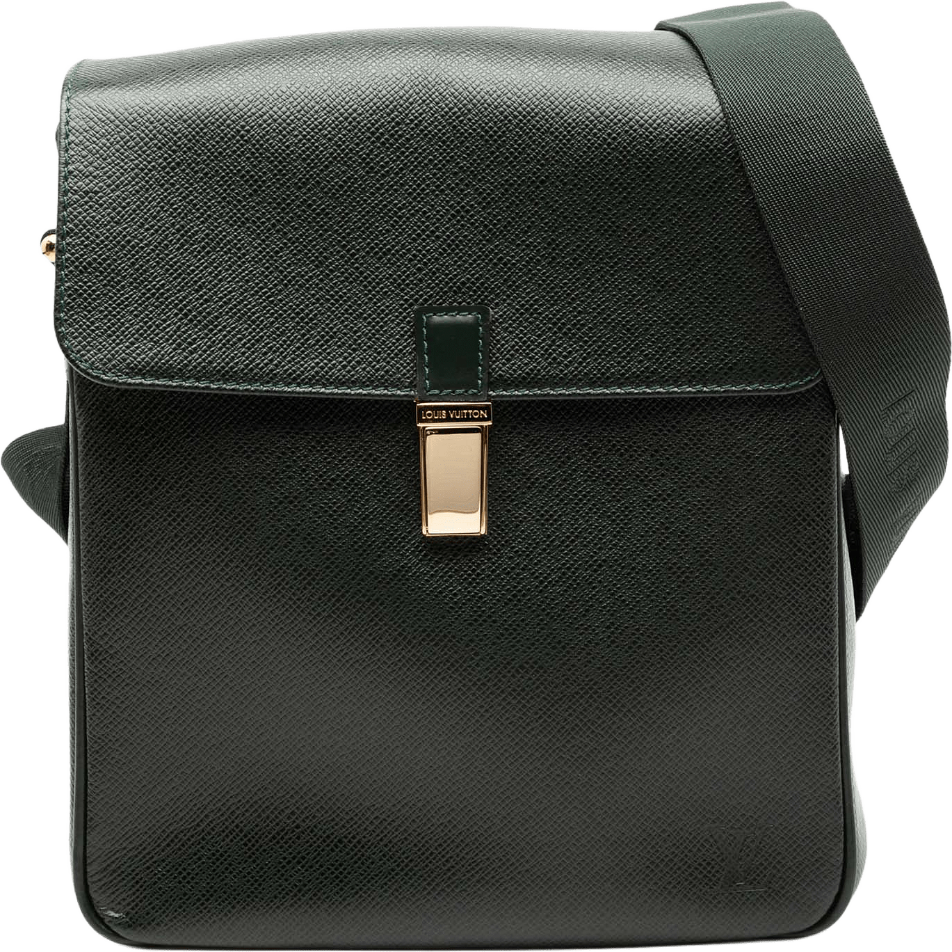 Louis Vuitton Taiga Yaranga, från Luxclusif, i färgen dark green.