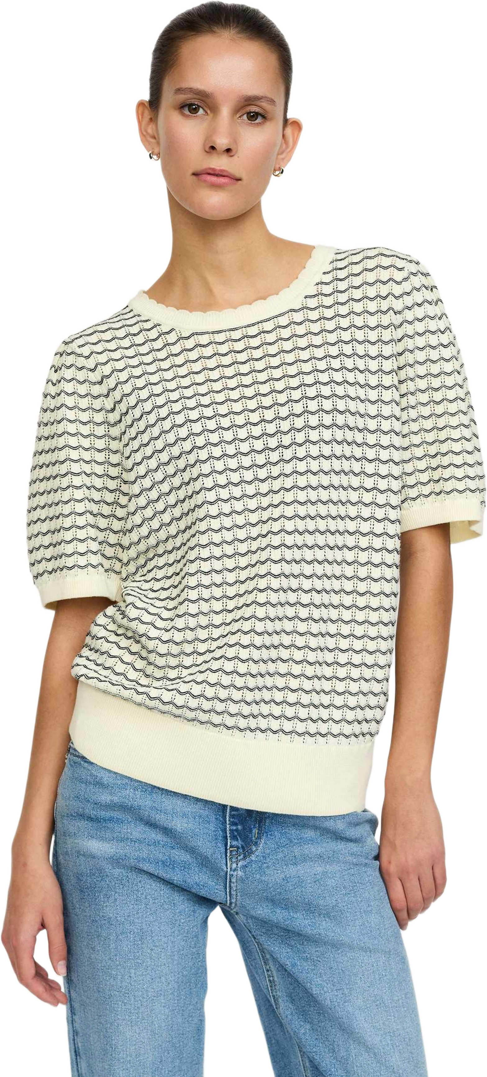 Srmayan Knit - Arctic Wolf, från Soft Rebels, i färgen arctic wolf.