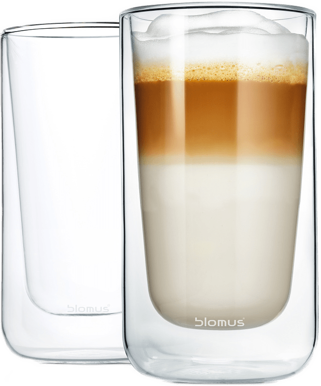 Nero Latte Macchiatoglas 32 Ml 2 Pack, från Blomus, i färgen glass.
