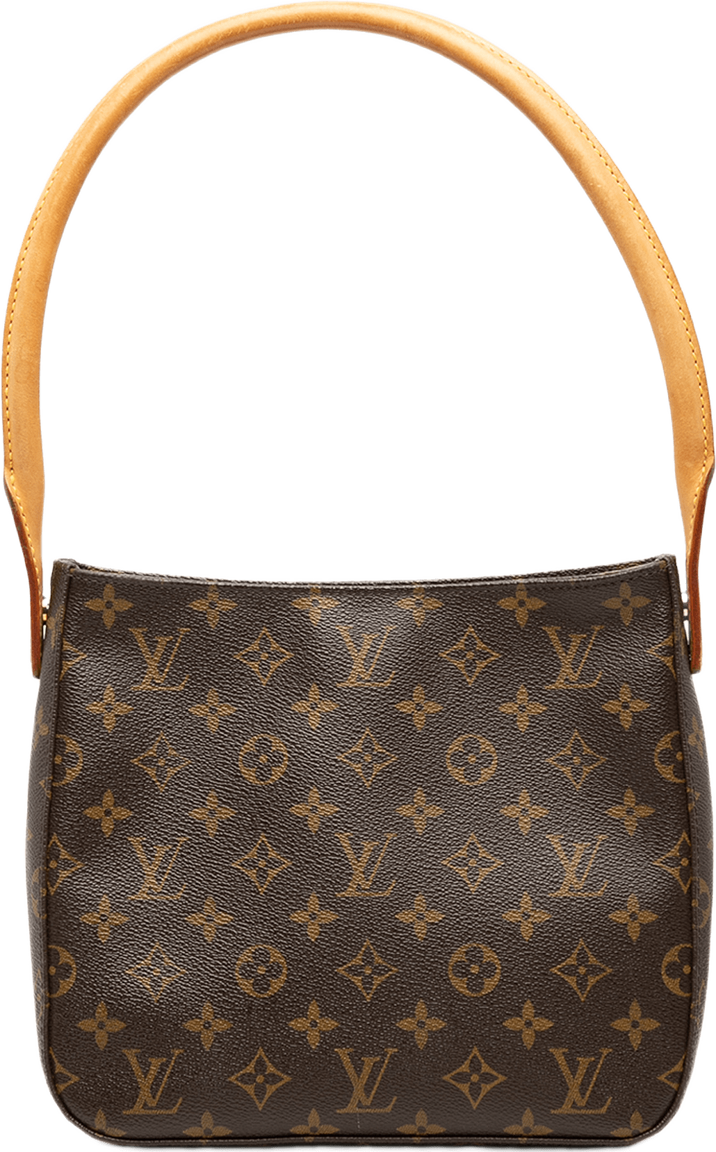 Louis Vuitton Monogram Looping Mm, från Luxclusif, i färgen brun.