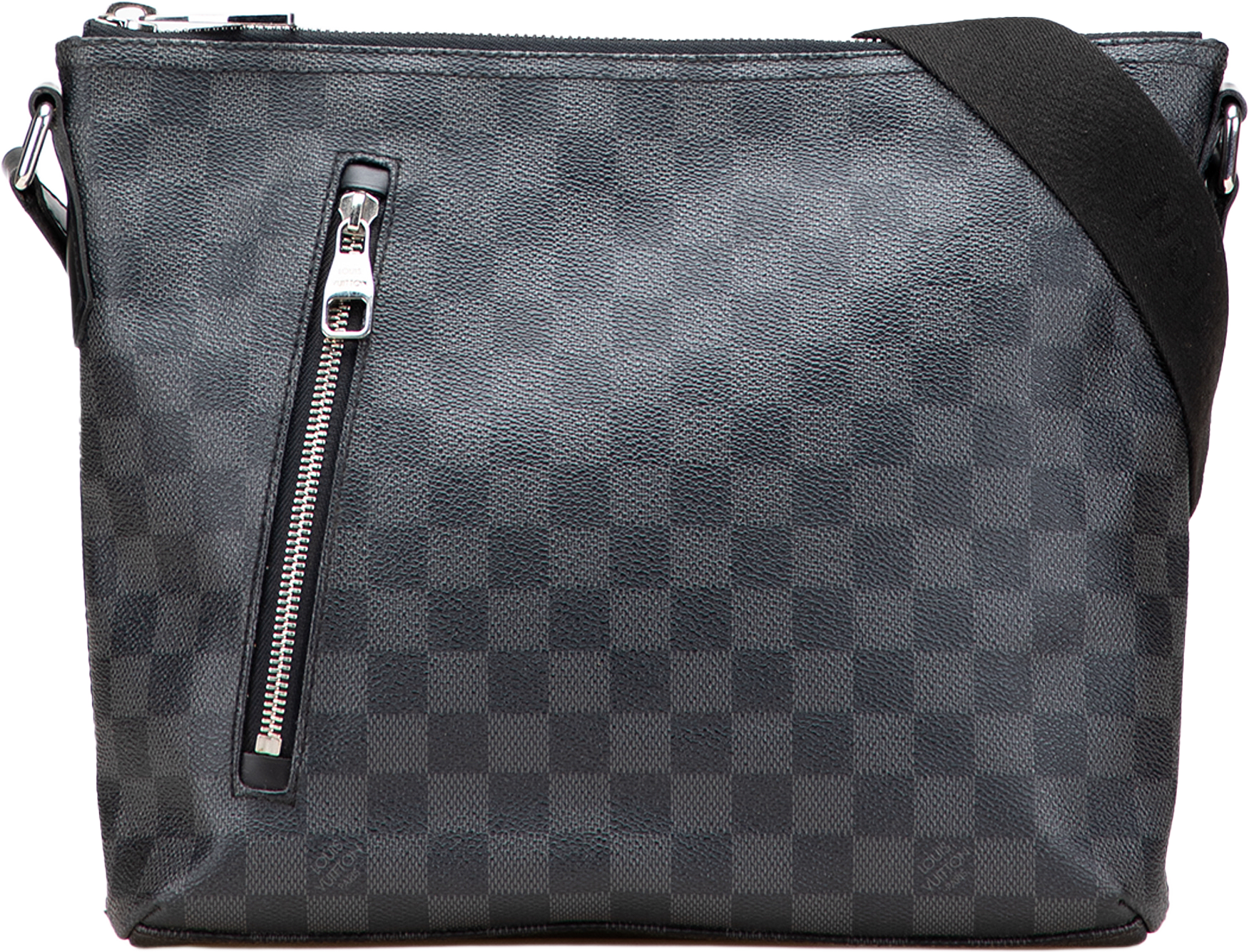 Louis Vuitton Damier Graphite Mick Pm, från Luxclusif, i färgen black.
