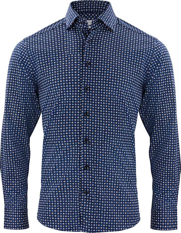 Ib131 Pique Knit Regular, från J.Harvest & Frost, i färgen blå.