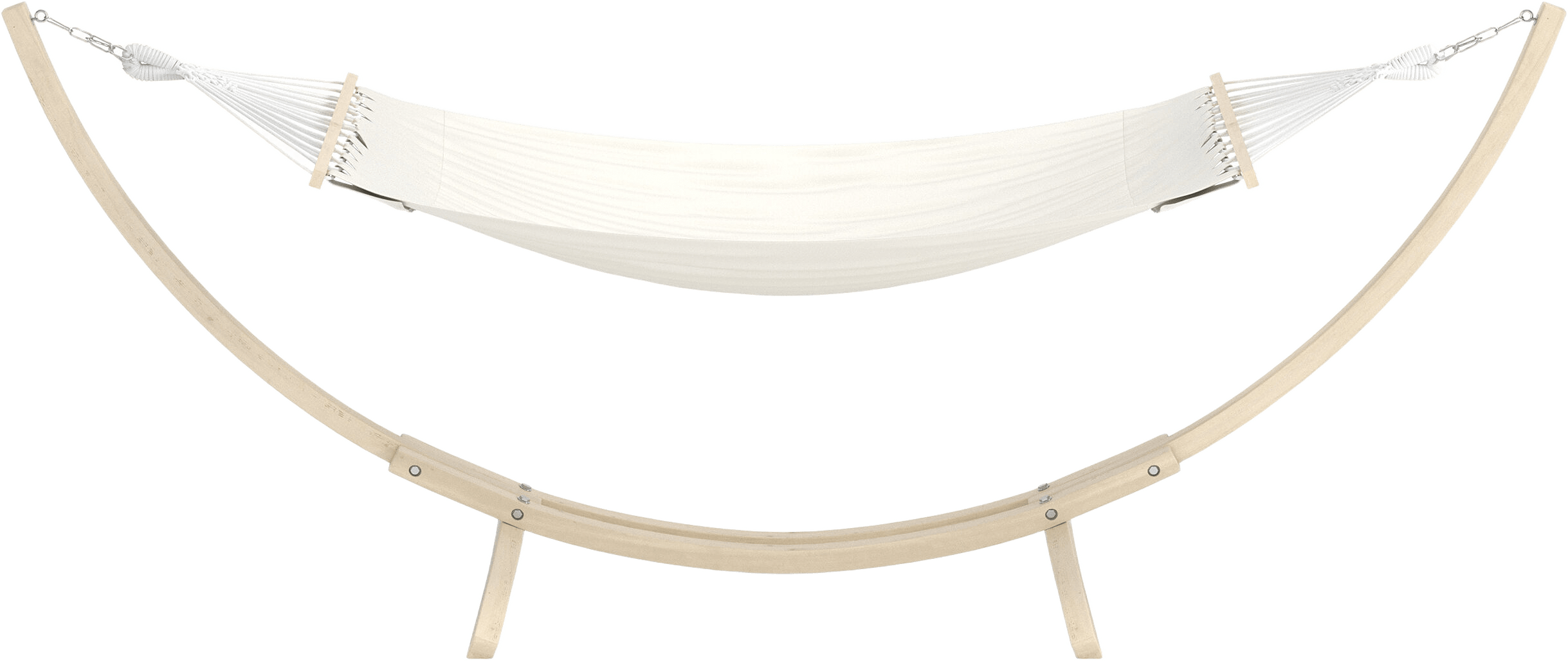 Hedvig Hammock, från Venture Home, i färgen whitewash,beige.