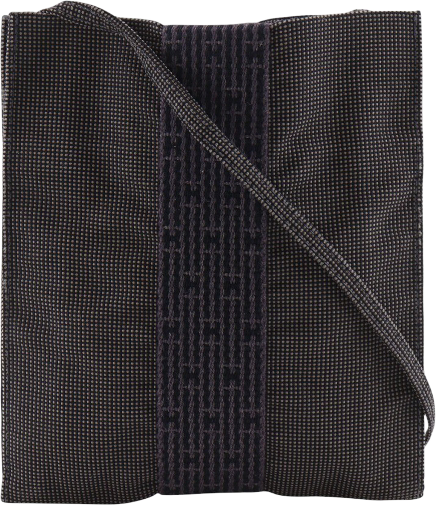 Hermès Canvas Herline Pochette, från Luxclusif, i färgen gray.
