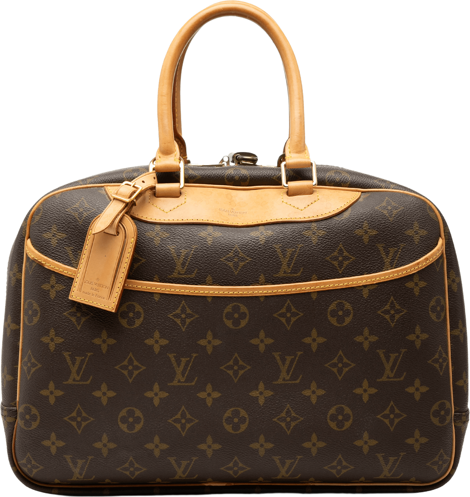 Louis Vuitton Monogram Deauville, från Luxclusif, i färgen brown.