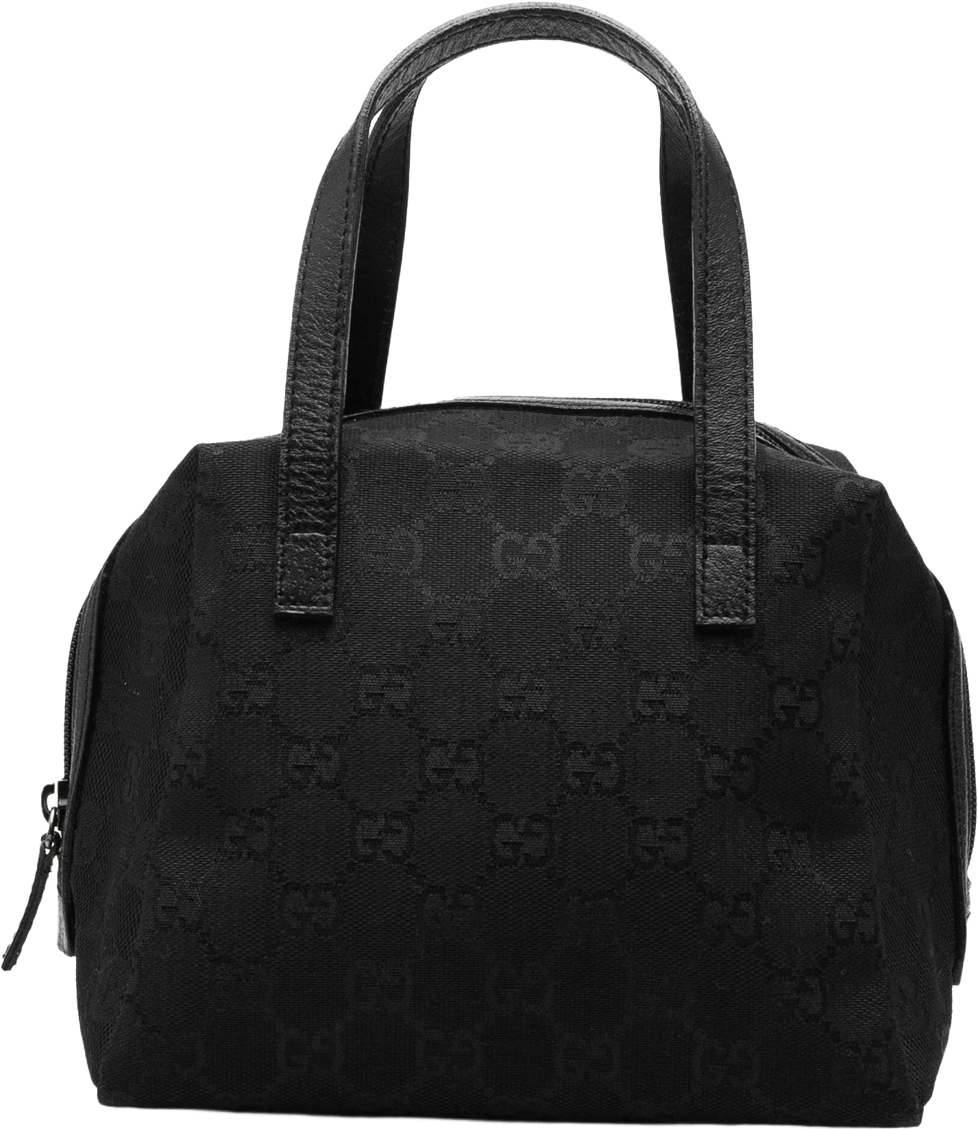 Gucci Gg Canvas Handbag, från Luxclusif, i färgen black.