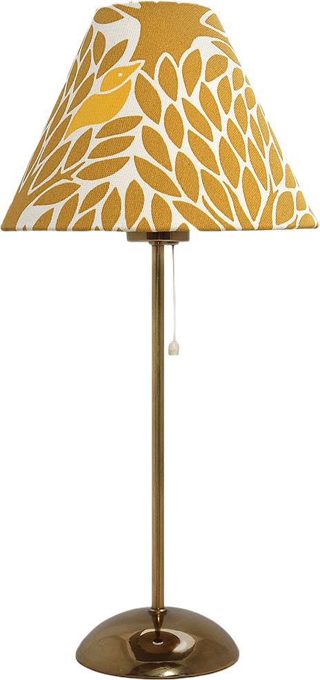 Lampskärm Gömställe, från Gyllstad, i färgen mässing.