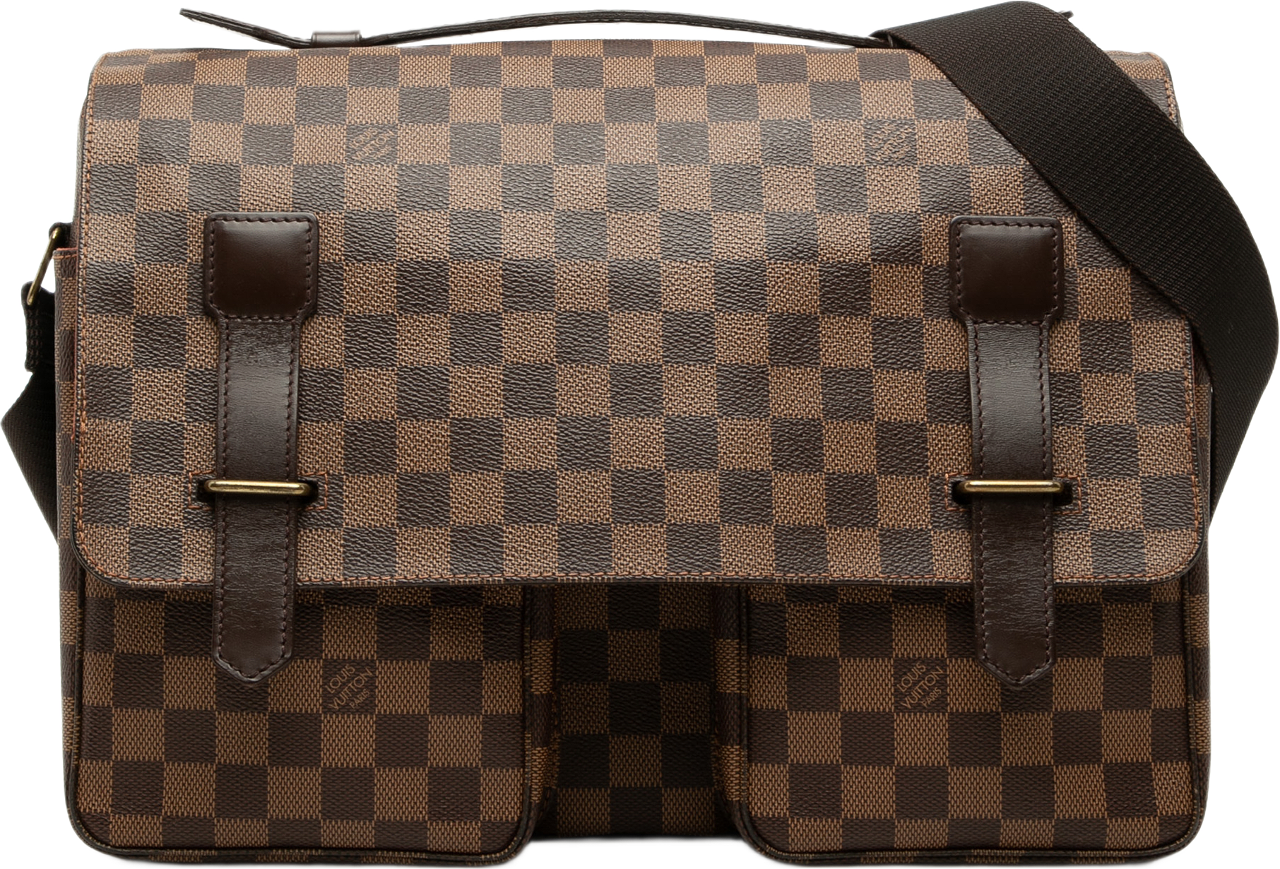 Louis Vuitton Damier Ebene Broadway, från Luxclusif, i färgen brun.