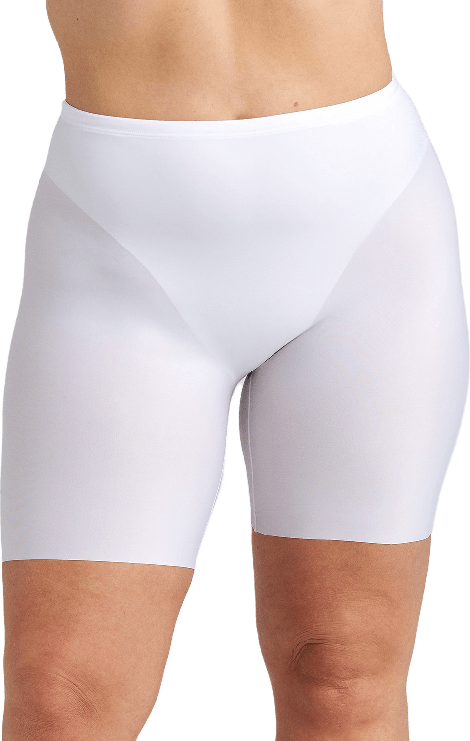 Cool Sensation Trosa Med Långa Ben - Extra Täckning, från Miss Mary of Sweden, i färgen vit.