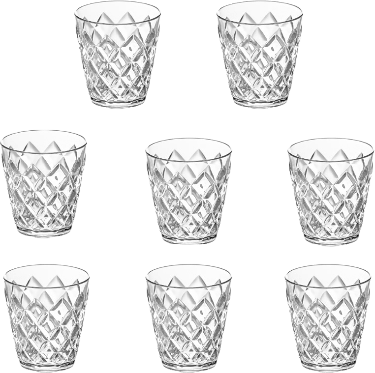 CRYSTAL S Dricksglas 200ml 8-pack