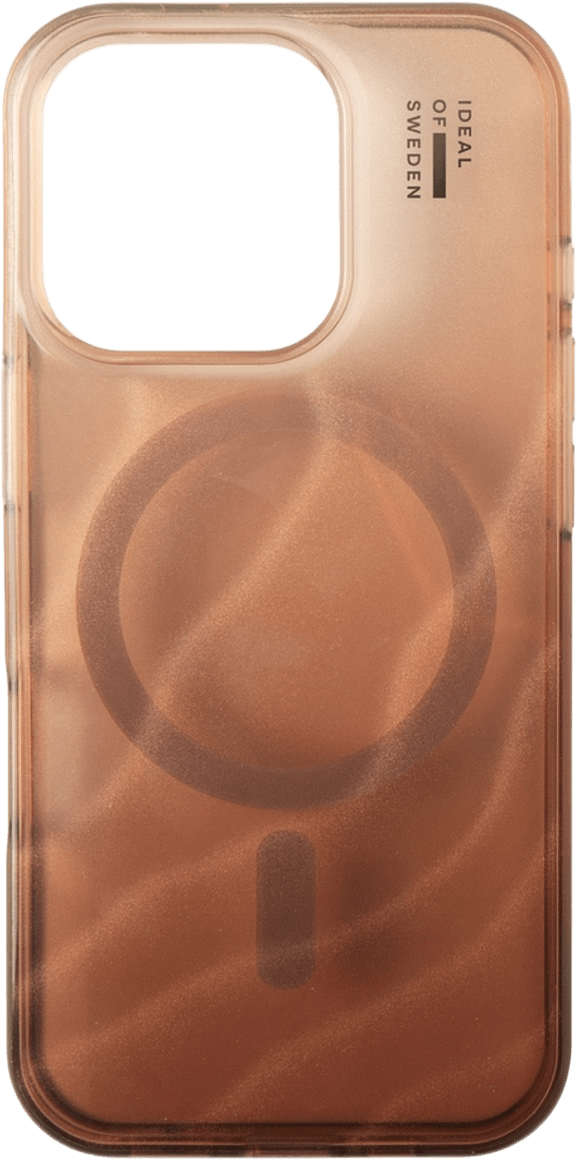 Clear Case Magsafe Iphone, från Ideal Of Sweden, i färgen brown.