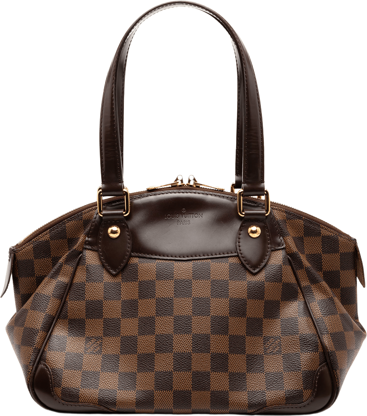Louis Vuitton Damier Ebene Verona Pm, från Luxclusif, i färgen brown.