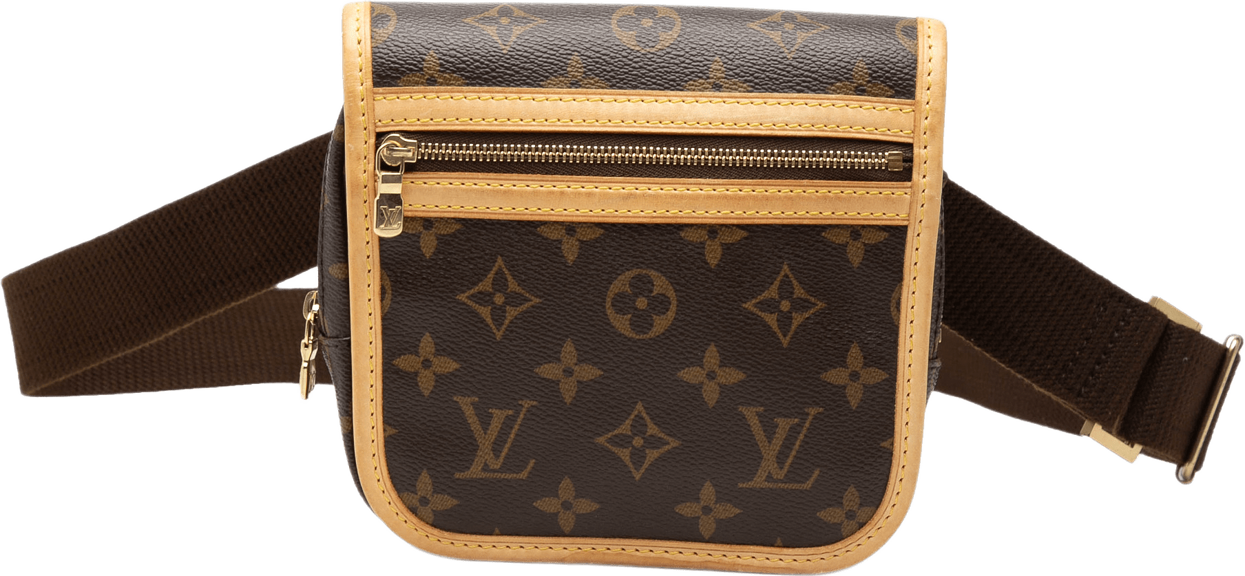 Louis Vuitton Monogram Bosphore Belt Bag, från Luxclusif, i färgen brown.