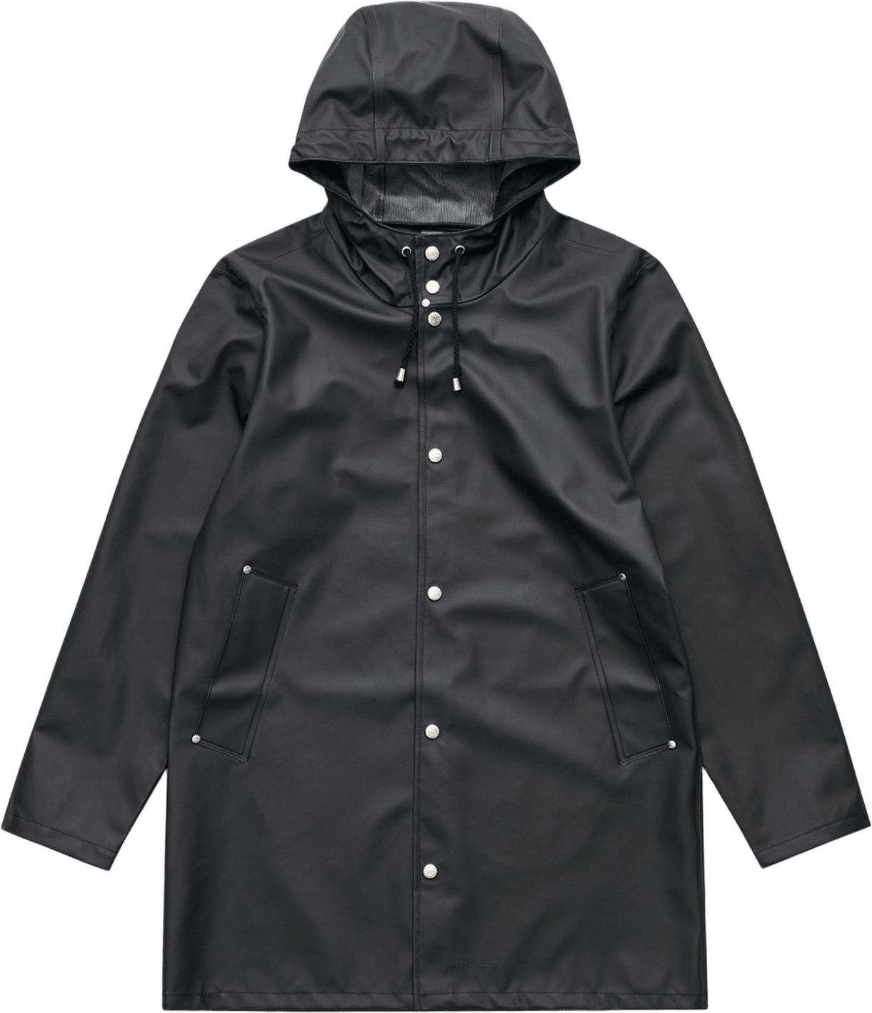 Stockholm Lightweight Raincoat, från Stutterheim, i färgen black.