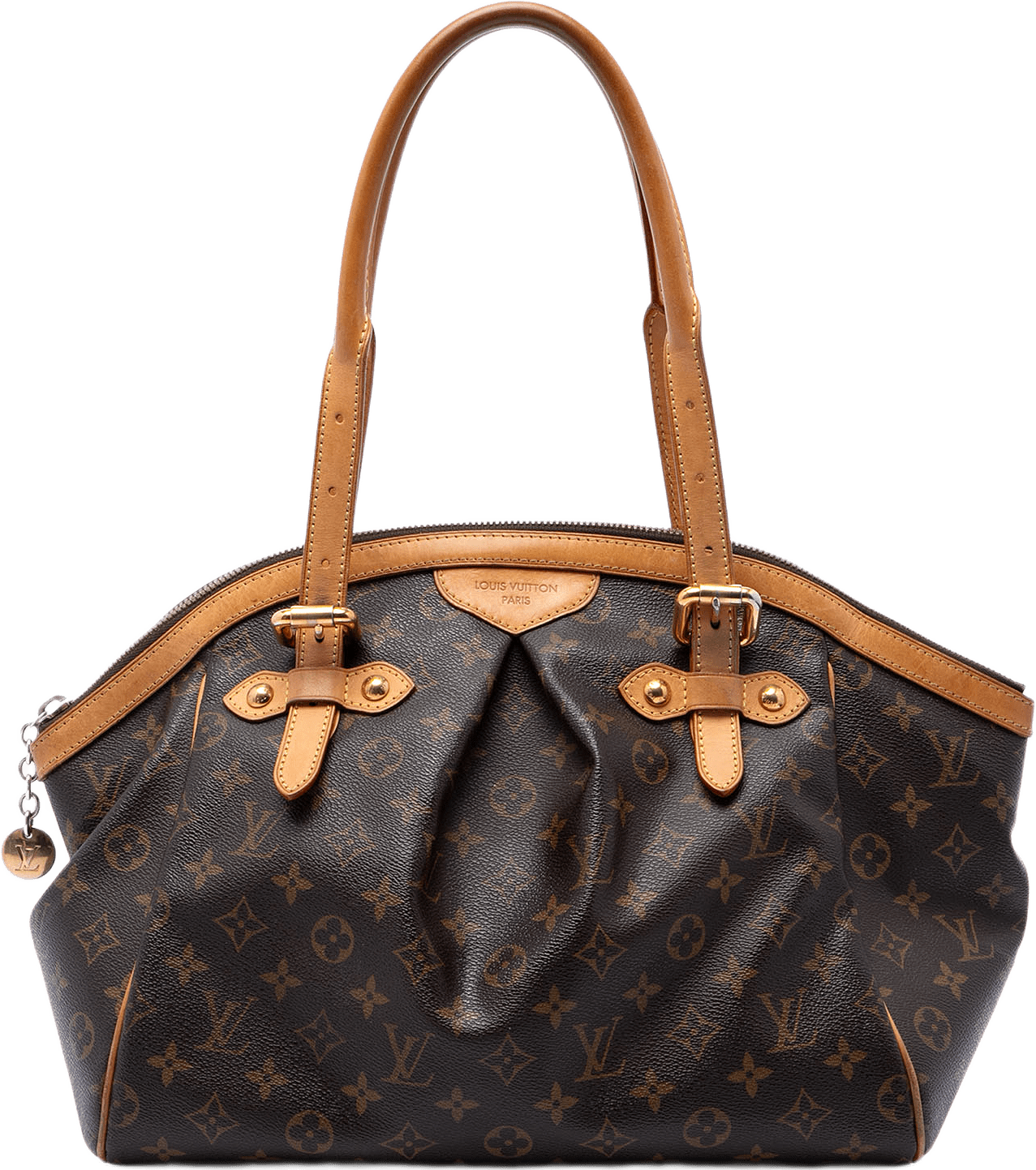 Louis Vuitton Monogram Tivoli Gm, från Luxclusif, i färgen brun.