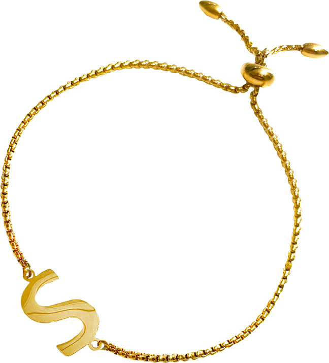 New Identity Bracelet D Gold