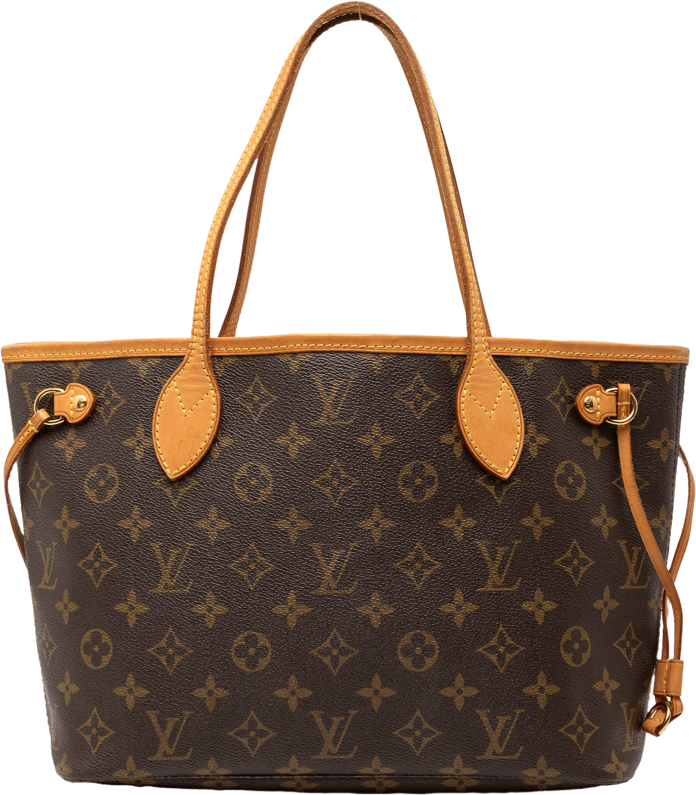 Louis Vuitton Monogram Neverfull Pm, från Luxclusif, i färgen brown.