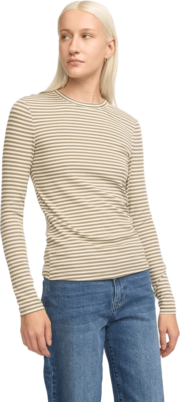 Srfenja Stripe O-neck Top
