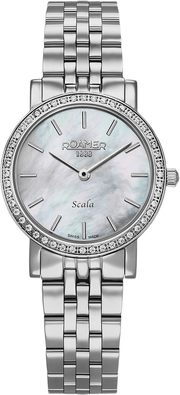 Roamer Scala Dam Vit/läderband - 976830 41 20 50, från ROAMER, i färgen 1.