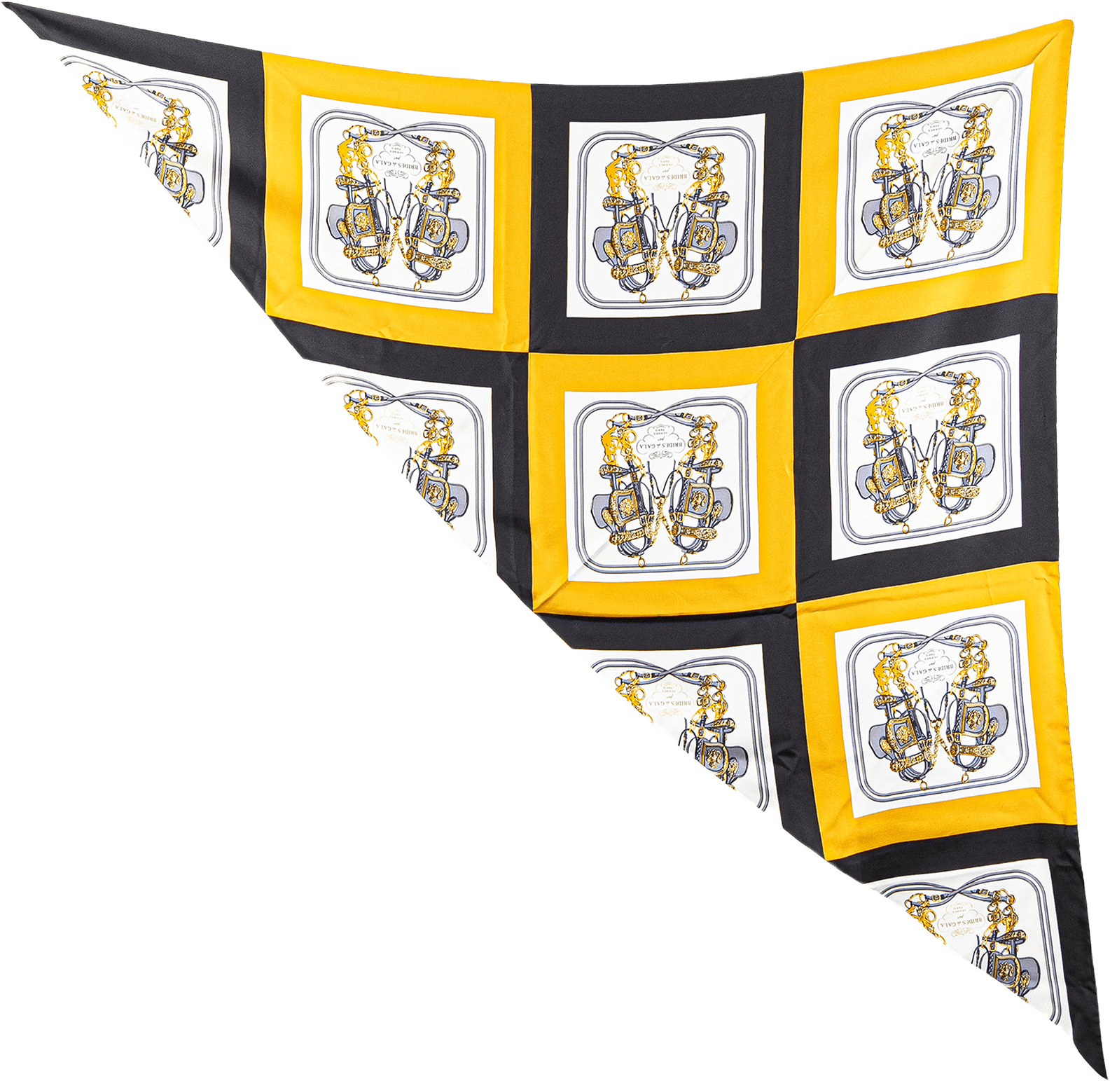 Hermès Mini Brides De Gala Giant Triangle Silk Scarf