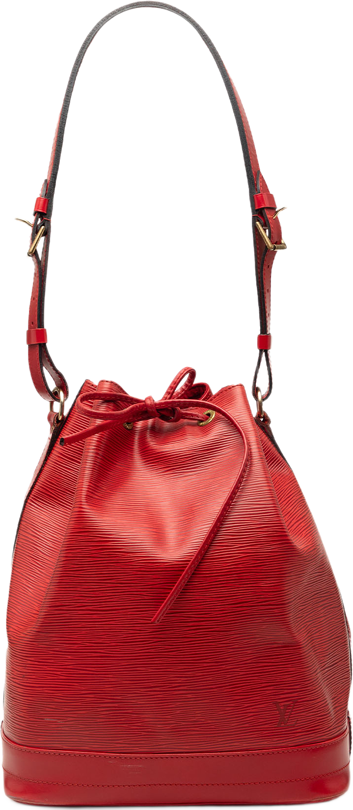 Louis Vuitton Epi Noe Gm, från Luxclusif, i färgen red.