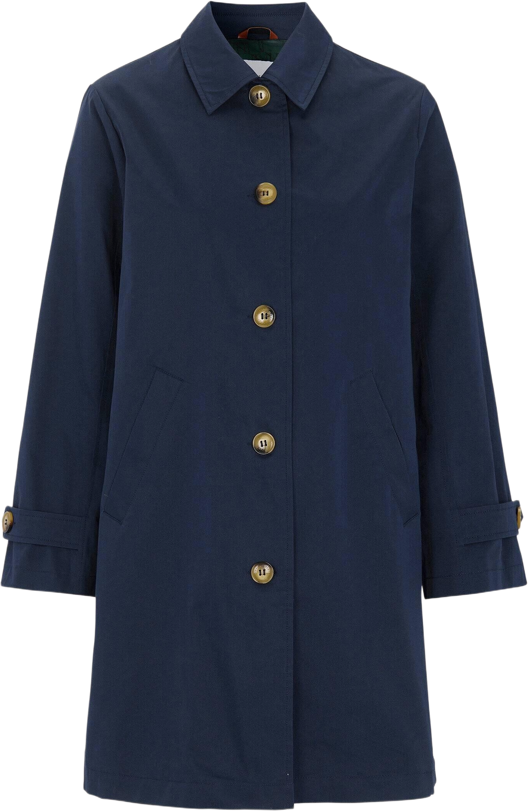 Beate Carcoat, från Newhouse, i färgen marinblå.