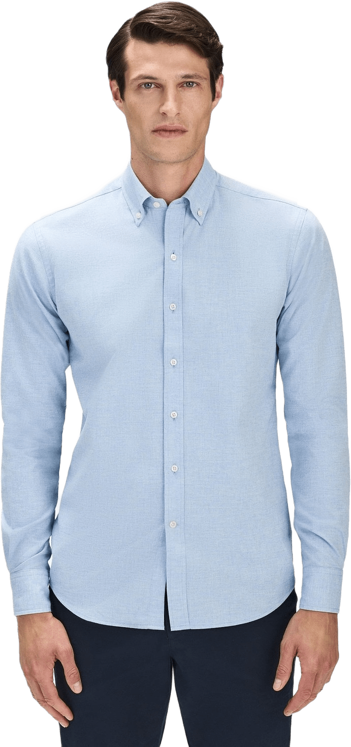 Flannel Shirt Tires, från John Henric, i färgen light blue.