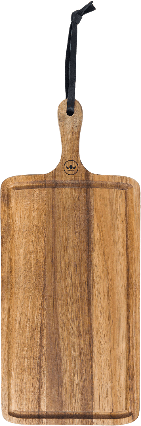 Skärbräda Acacia 34x19cm, från Dutchdeluxes, i färgen brown.
