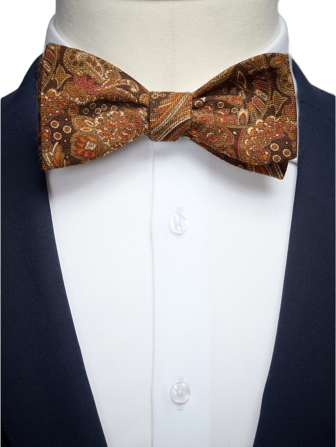 Bow Tie Wool Paisley, från John Henric, i färgen multicolored.