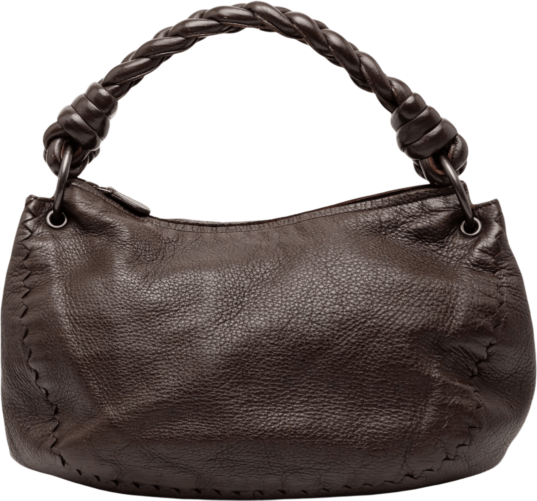 Bottega Veneta Cervo Hobo Bag, från Luxclusif, i färgen brown.