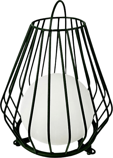 Evesham Lantern Small, från Dyberg Larsen, i färgen green.