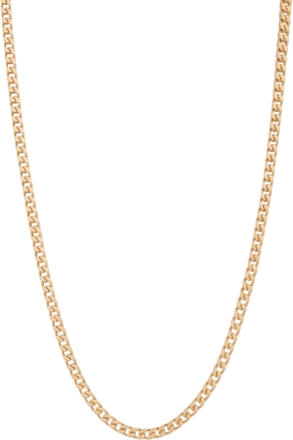 Harker Steel Necklace Gold, från by BILLGREN, i färgen guld.