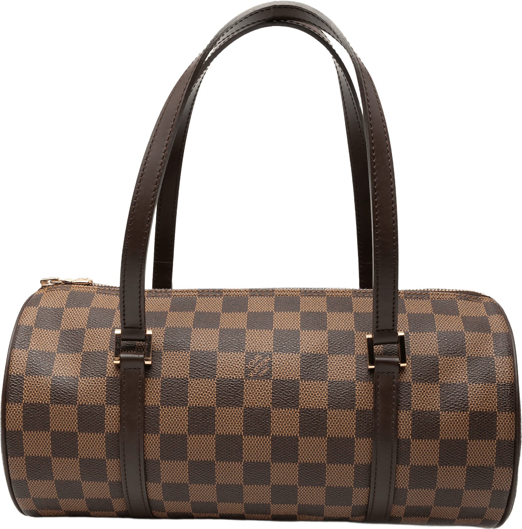 Louis Vuitton Damier Ebene Papillon 30, från Luxclusif, i färgen brown.